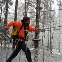 2022 April Wetter - Klettern im Schnee
